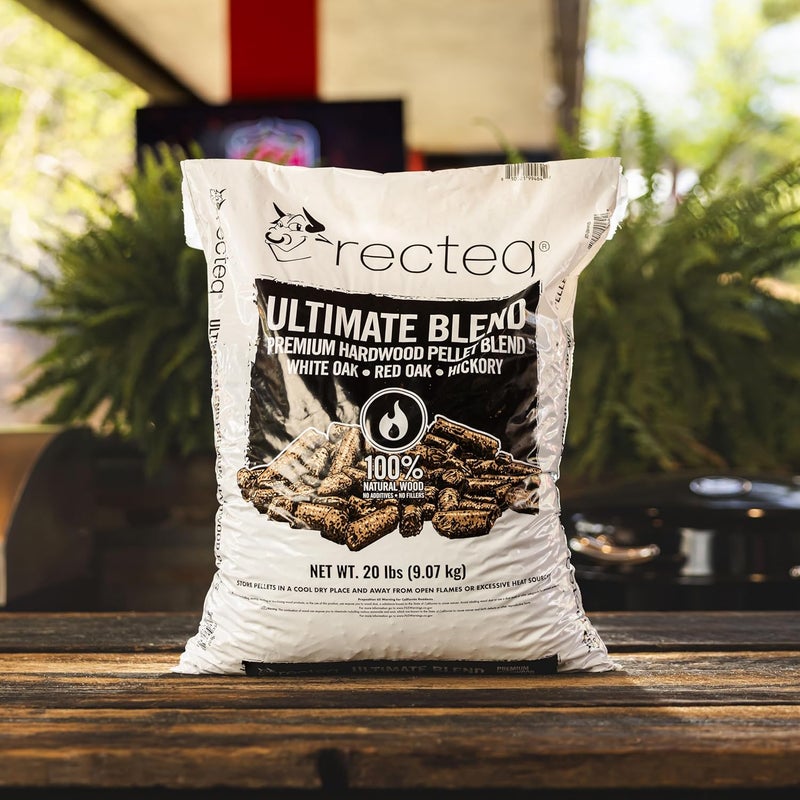 recteq Ultimate Premium Hardwood Grilling Cooking Pellet 2-Pack (Ultimate 2 Bags) - Image 2